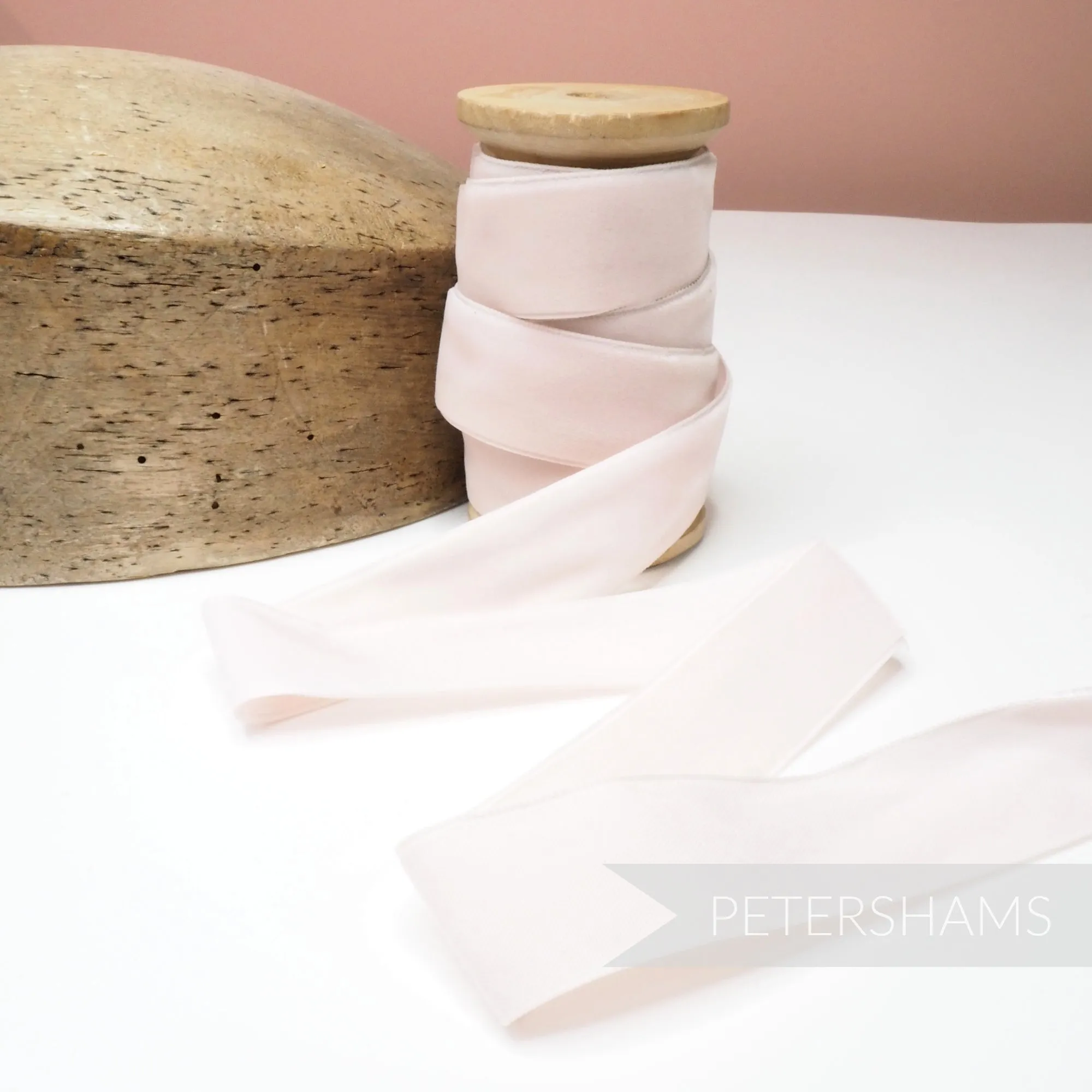 24mm Vintage Velvet Ribbon (Various Makes) - 1m