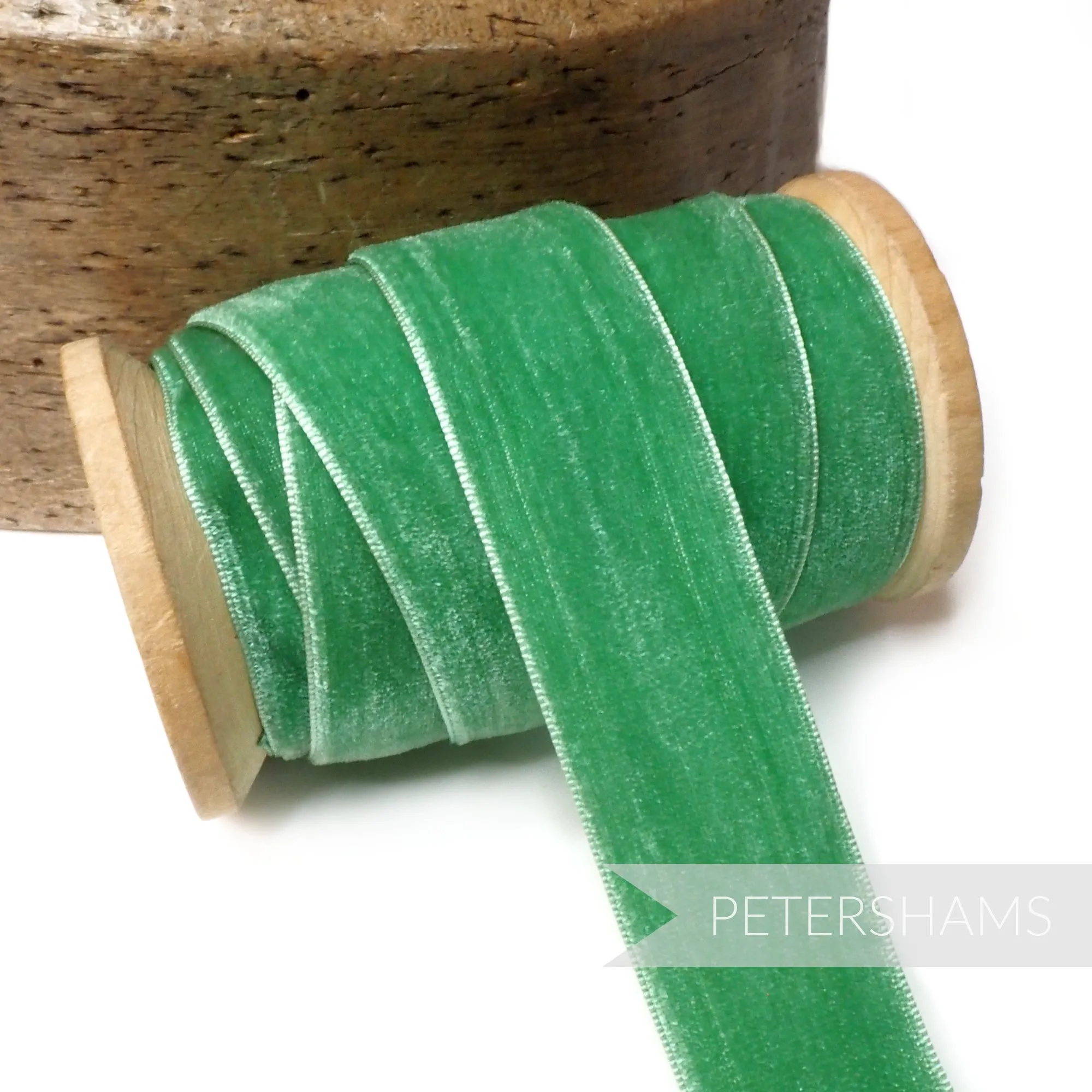 24mm Vintage Velvet Ribbon (Various Makes) - 1m