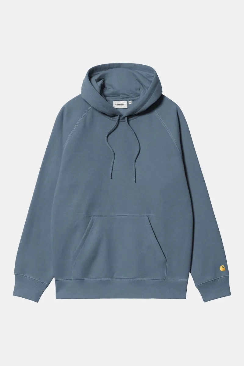 Carhartt WIP Hooded Chase Sweatshirt (Positano/Gold)