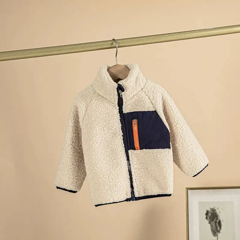 Children Winter Warm Outwear Kids Cartoon Thicken Fleece Thicken Jackets Baby Boys Cotton Clothing Toddler Infant Hoodies Coats