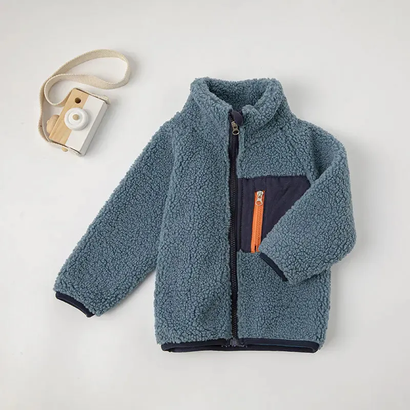Children Winter Warm Outwear Kids Cartoon Thicken Fleece Thicken Jackets Baby Boys Cotton Clothing Toddler Infant Hoodies Coats