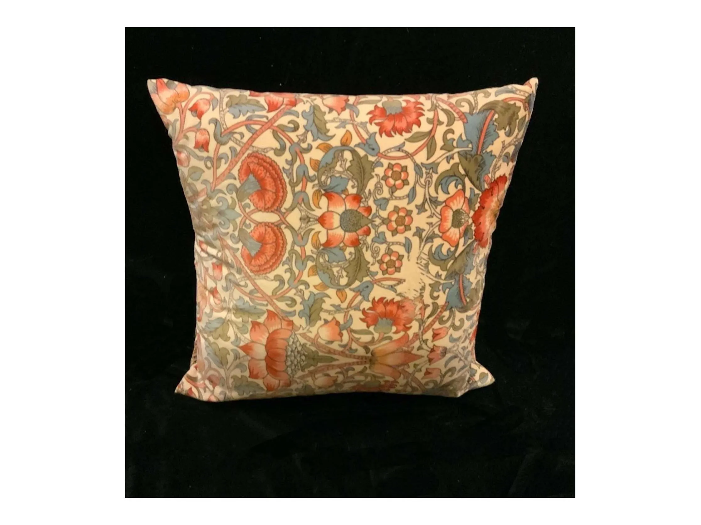 CORAL CASCADE Flower Pattern Upholstery / Furnishing velvet - 140 cms - 330 gsm
