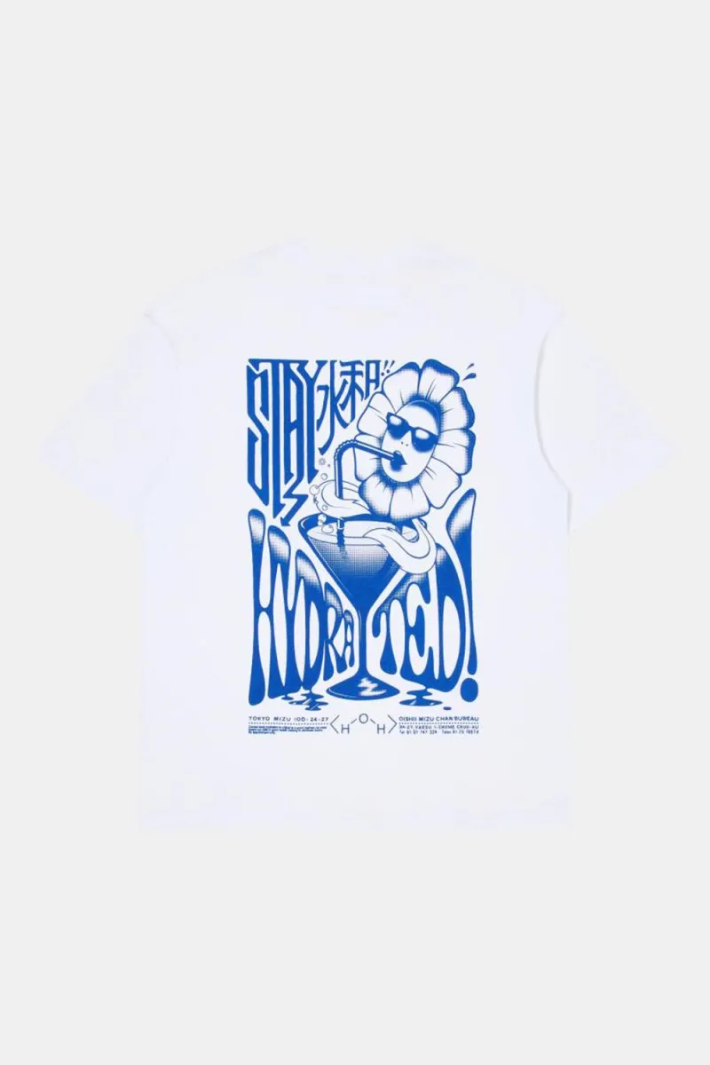 Edwin Stay Hydrated T-Shirt (White)