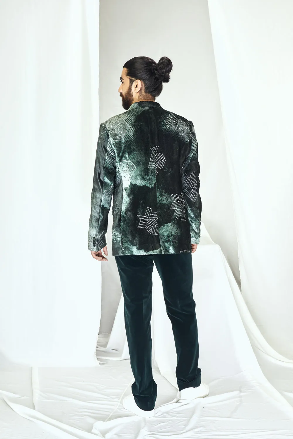Emerald Velvet Pants