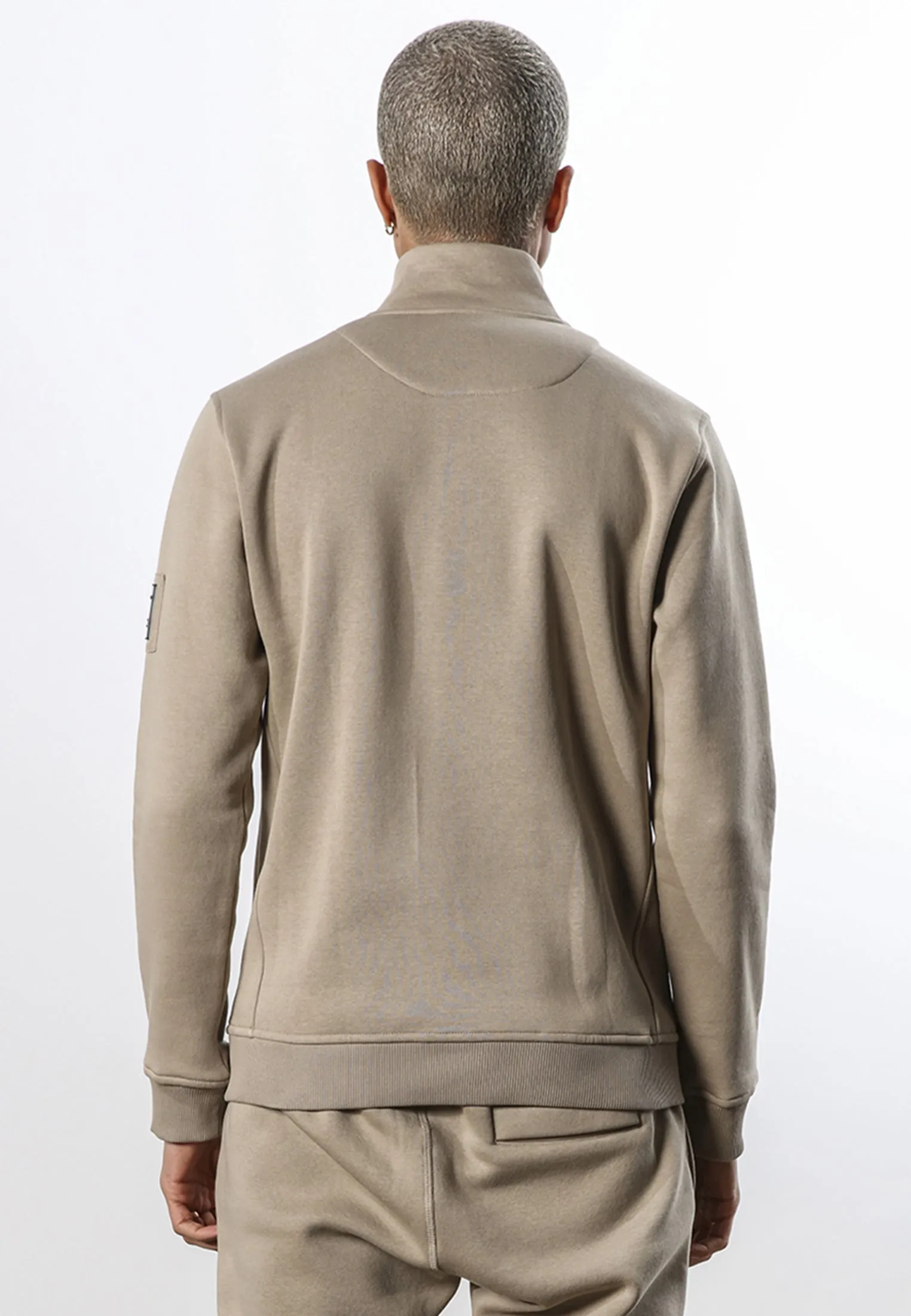 ENDURANCE HALF ZIP FAWN