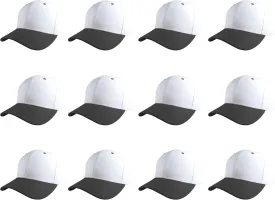 Gelante Plain Blank Baseball Caps Adjustable Back Strap Wholesale LOT 12 PC'S