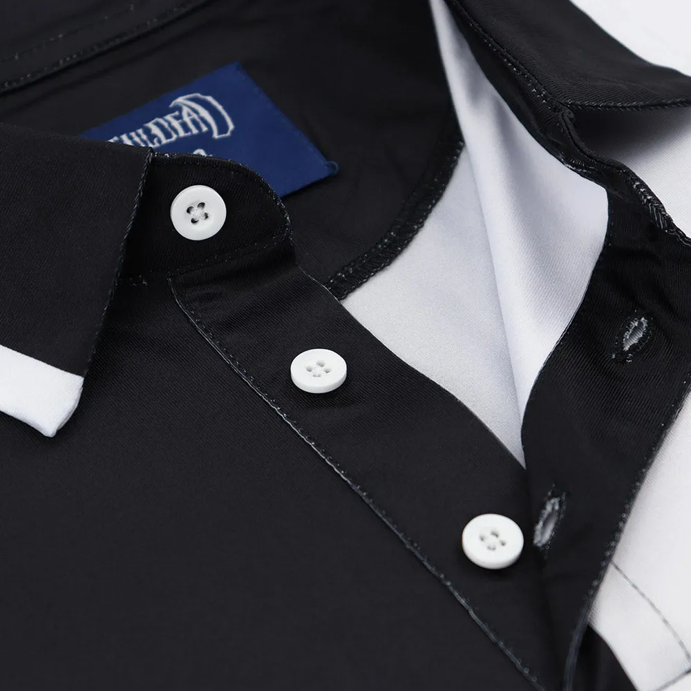 Grateful Dead | Performance Polo | Space Your Face in Black and White