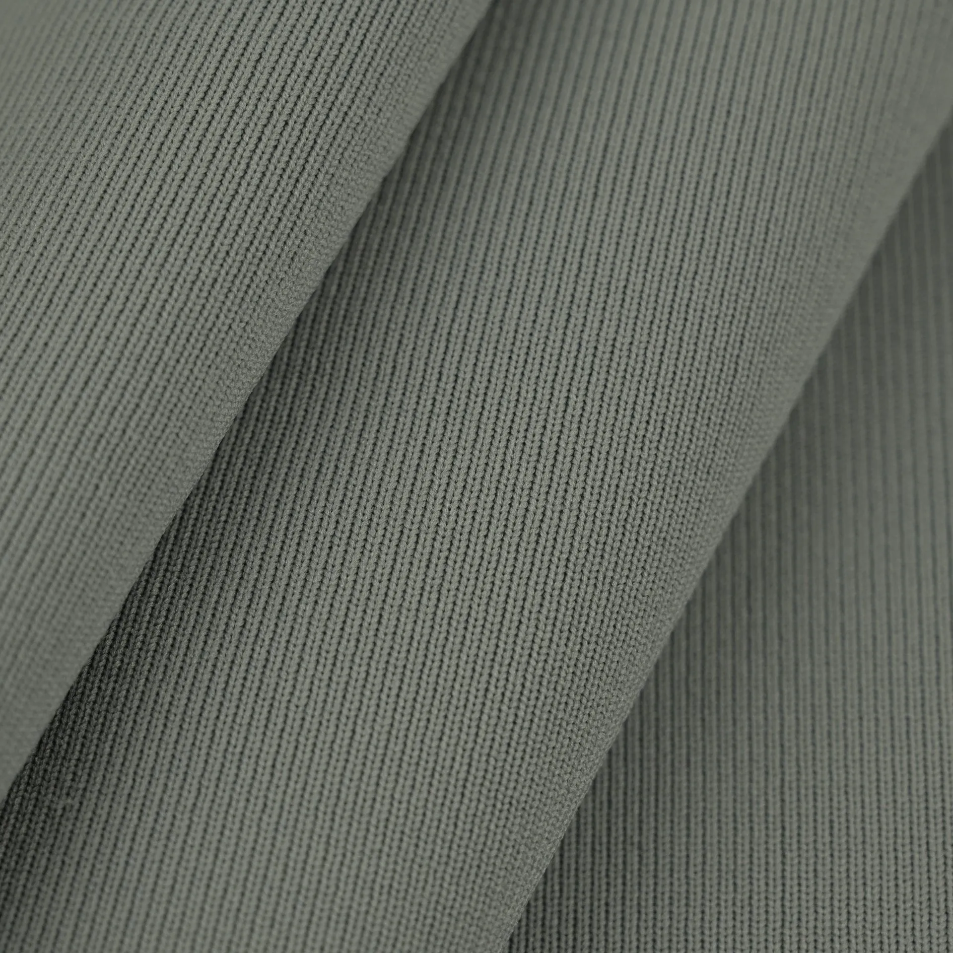 Grey Poly Rib 96357