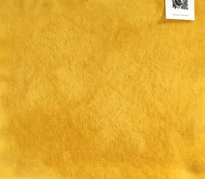 HONEY MUSTARD Hand Dyed HALF YARD Wool Fabric for Wool Applique and Rug Hooking