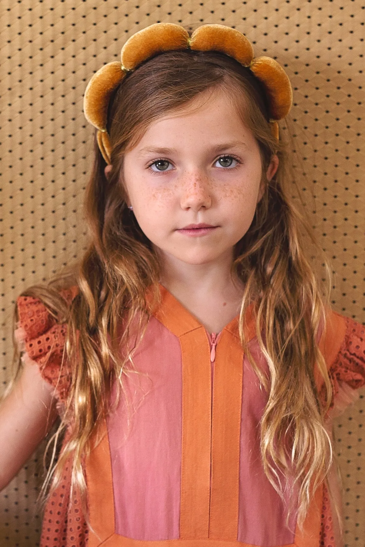 Jasmin Headband - Navy Velvet