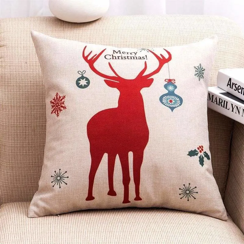 Linen Decorative Pillows Cover