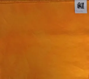 MARIGOLD Hand Dyed HALF YARD Wool Fabric for Wool Applique and Rug Hooking