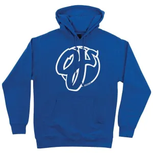 OJ Wheels Team Pullover Hoodie OJ Mens Blue/White Sweatshirt