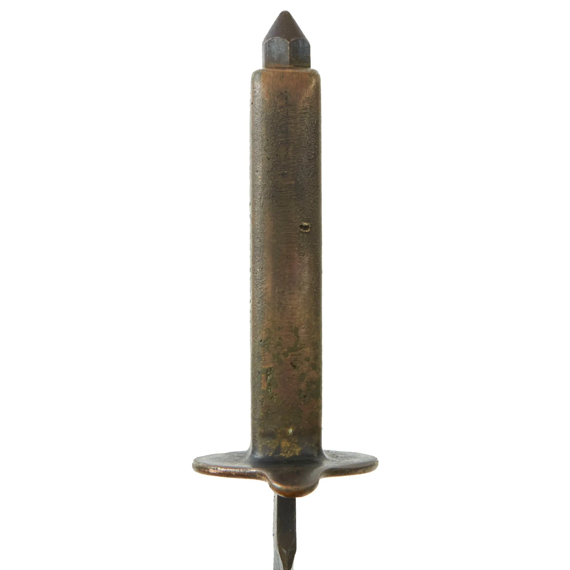 Original Excellent U.S. WWI Model 1918 Mark I Trench Knife by L. F. & C. with 1918 dated Steel Scabbard
