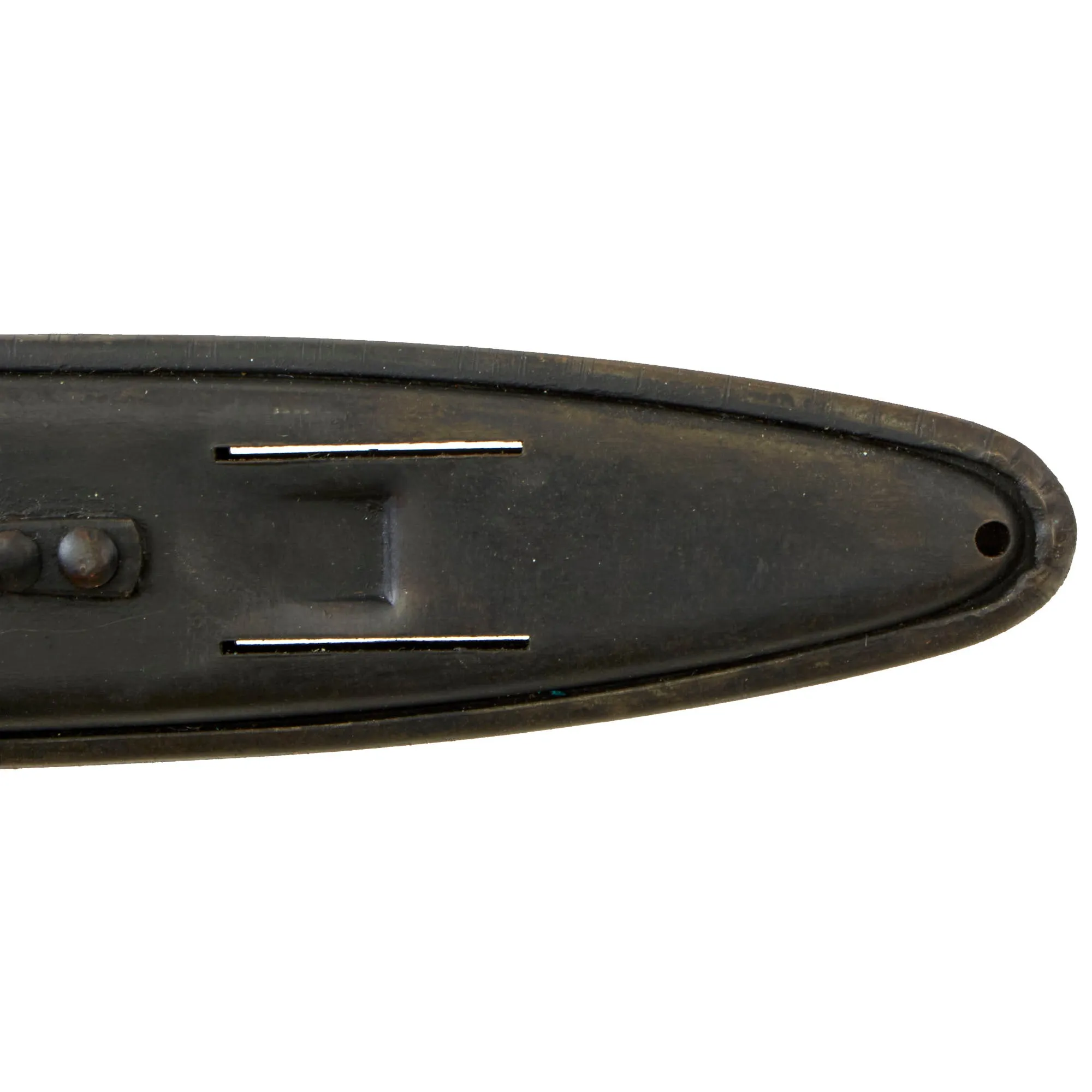 Original Excellent U.S. WWI Model 1918 Mark I Trench Knife by L. F. & C. with 1918 dated Steel Scabbard