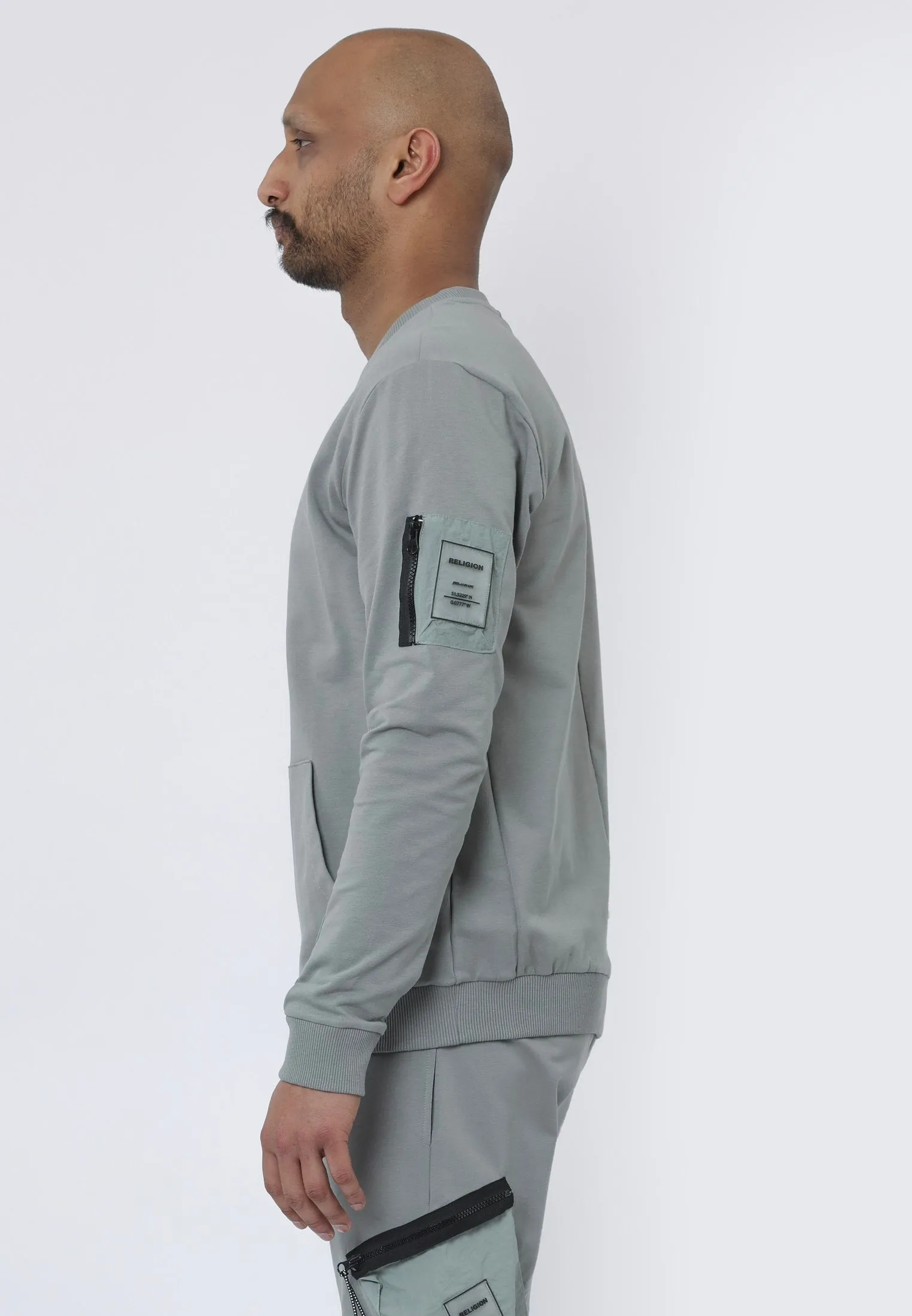 PANEL SWEAT SOFT KHAKI