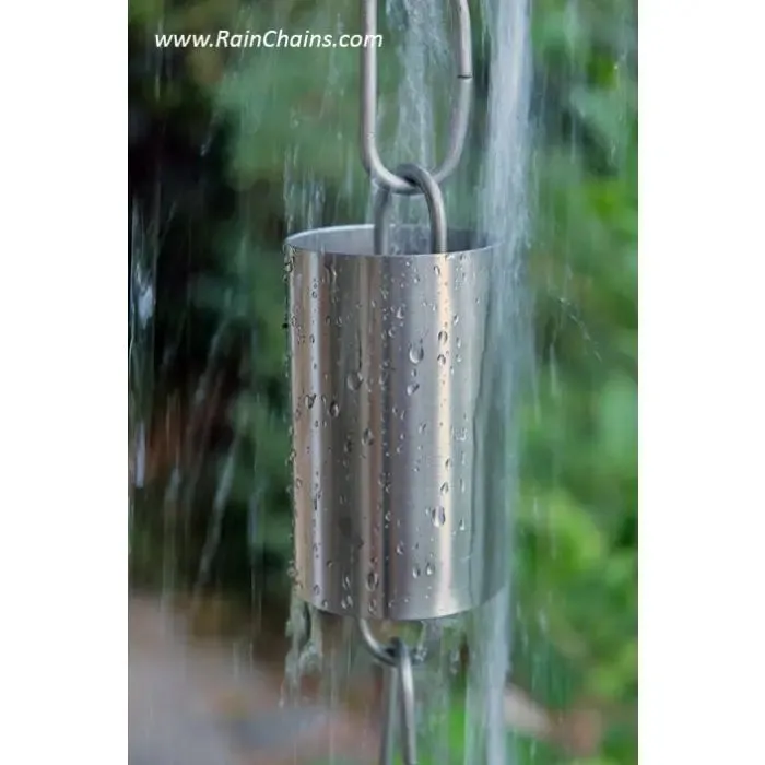 Rain Chain Kenchiku Stainless Steel Cups
