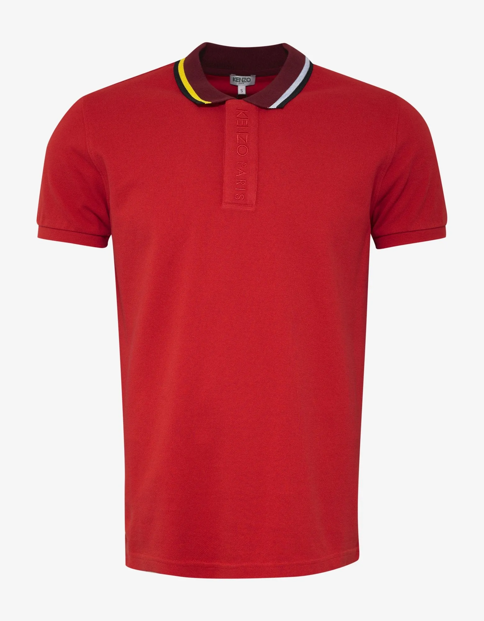 Red Bi-Colour Polo T-Shirt