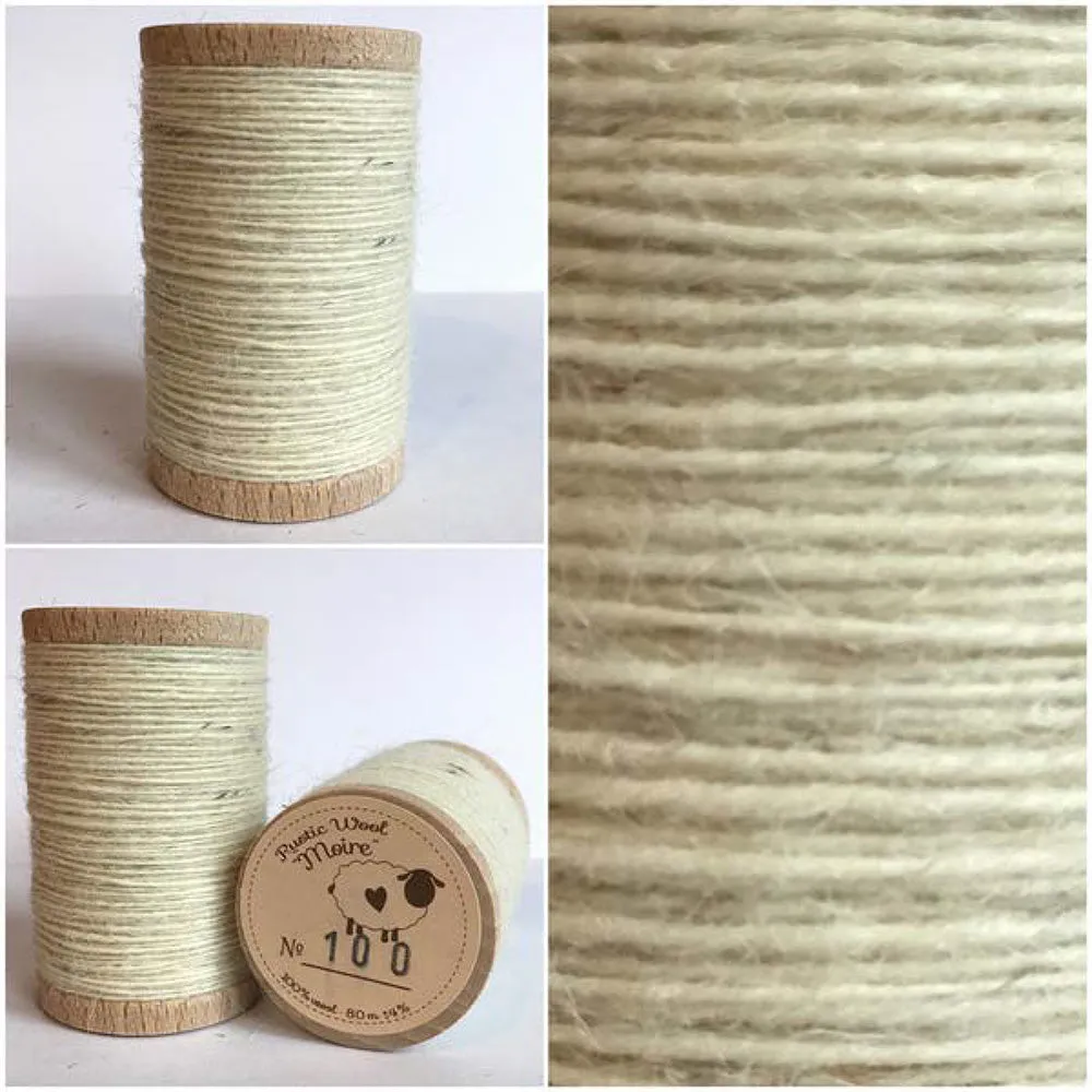 TANGELO Hand Dyed HALF YARD Wool Fabric for Wool Applique and Rug Hooking