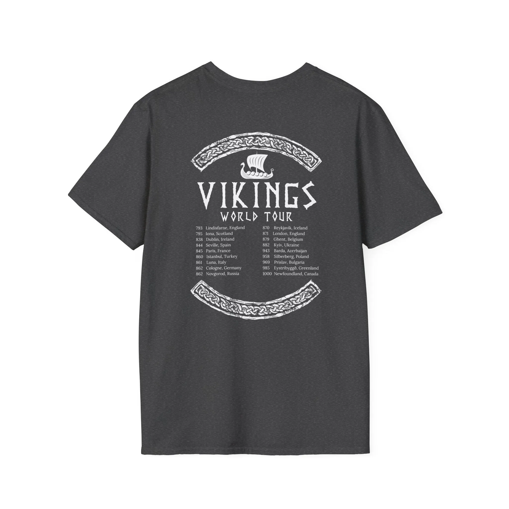 Two-Sided Vikings World Tour T-Shirt