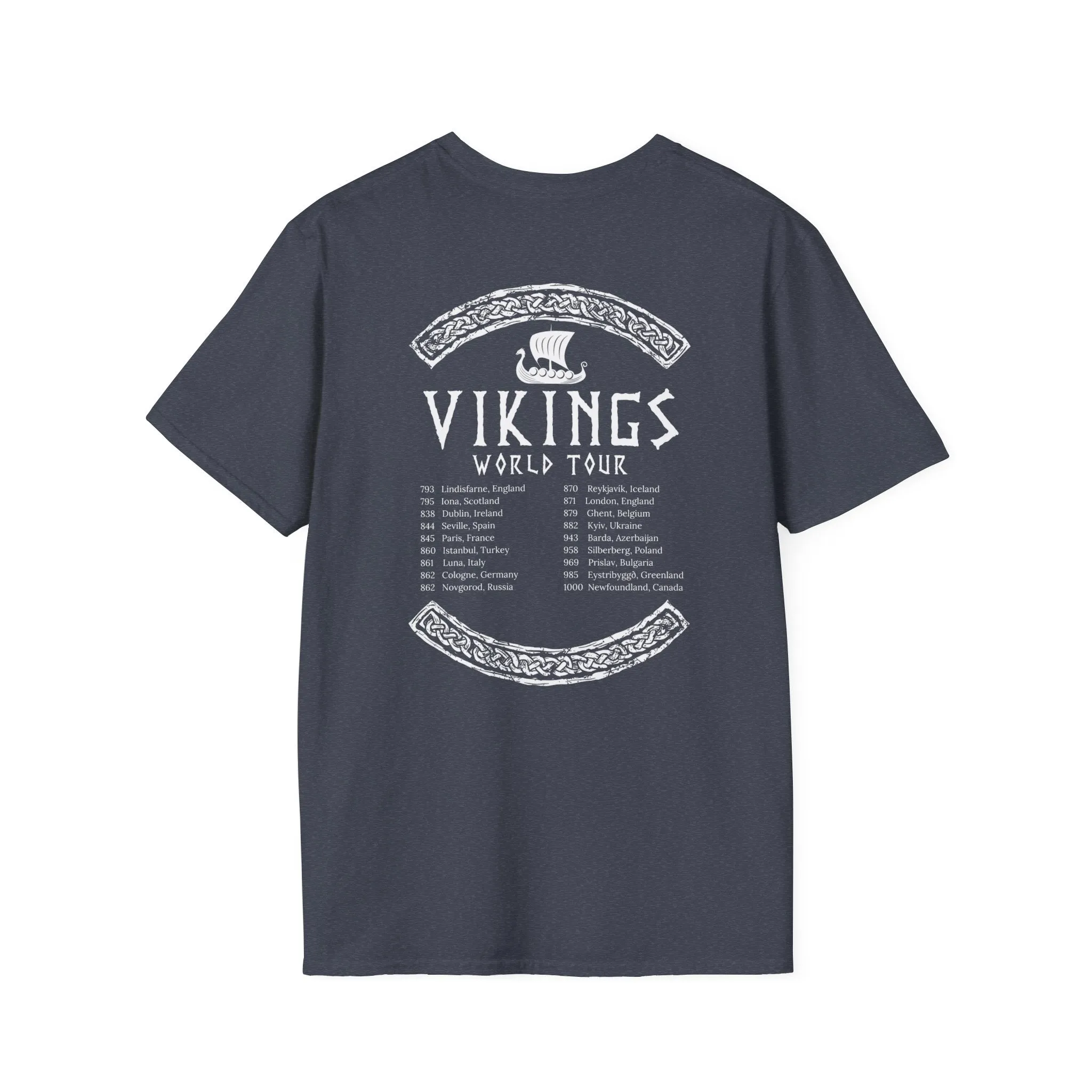 Two-Sided Vikings World Tour T-Shirt