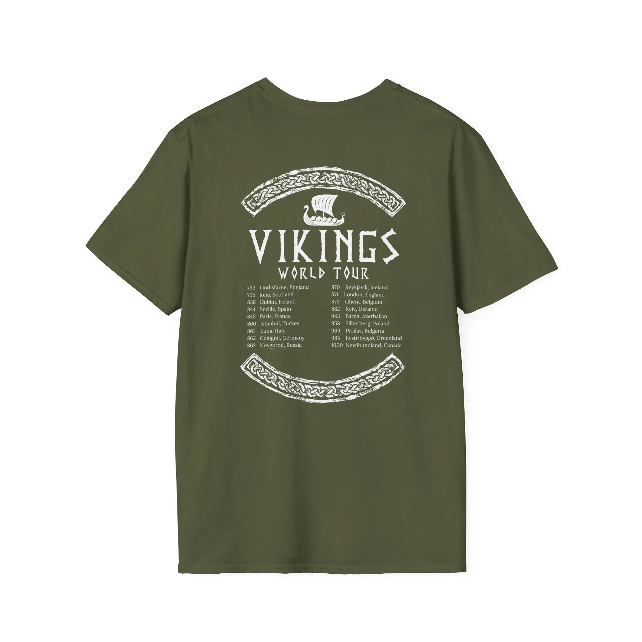 Two-Sided Vikings World Tour T-Shirt