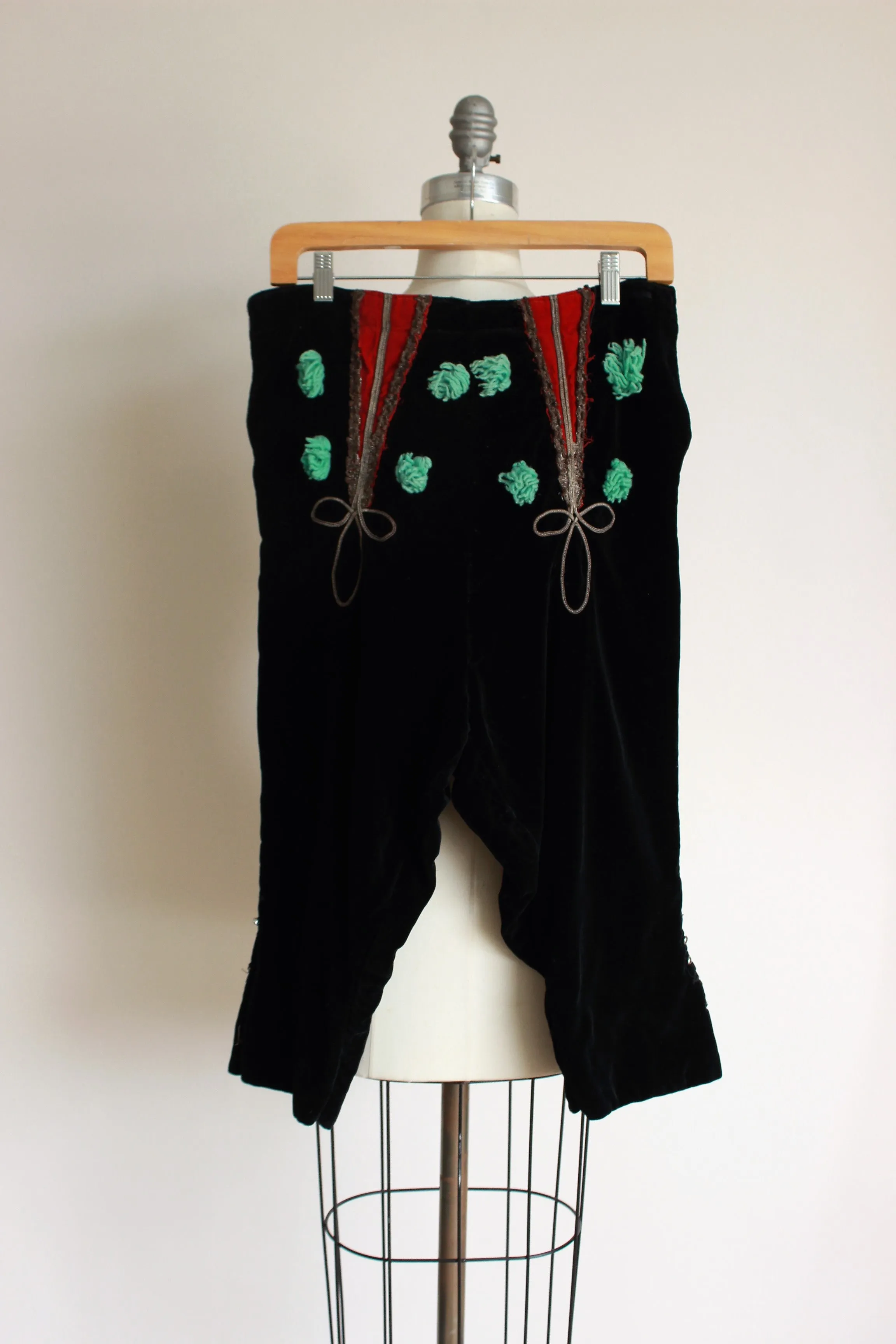 Vintage 1940s Toreador Pants / Hollywood Movie Costume